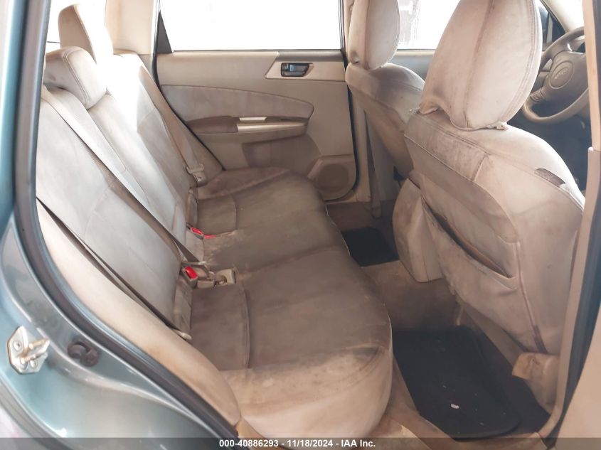 2010 Subaru Forester 2.5X VIN: JF2SH6AC8AH716615 Lot: 40886293