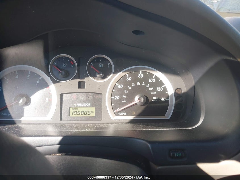 2005 Hyundai Santa Fe Gls VIN: KM8SC13D05U890709 Lot: 40886317