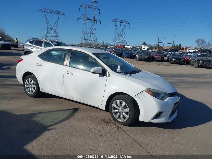 2015 TOYOTA COROLLA LE - 5YFBURHE3FP204646