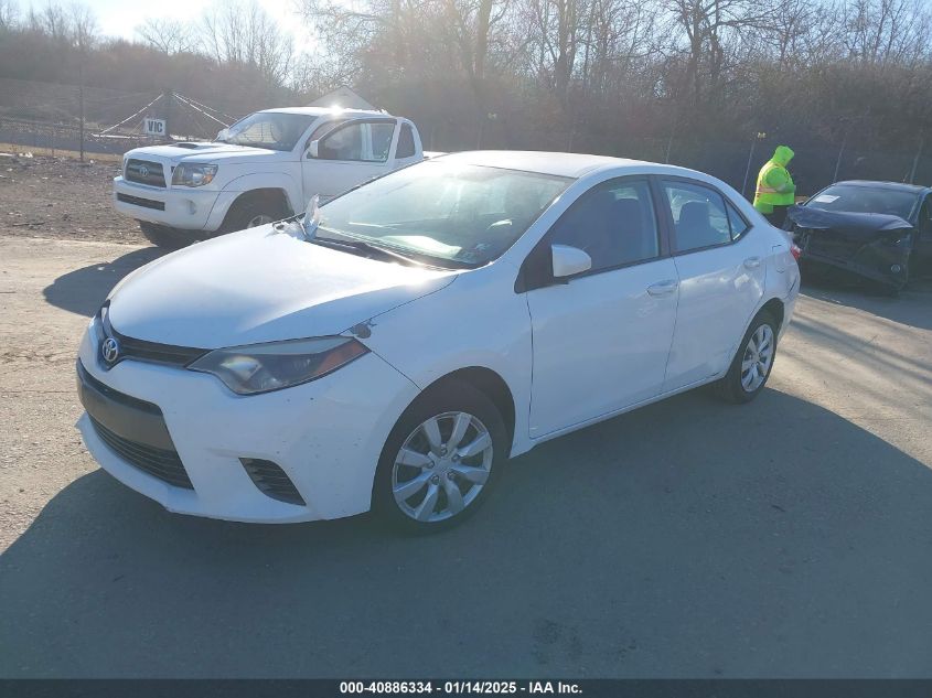 VIN 5YFBURHE3FP204646 2015 Toyota Corolla, LE no.2