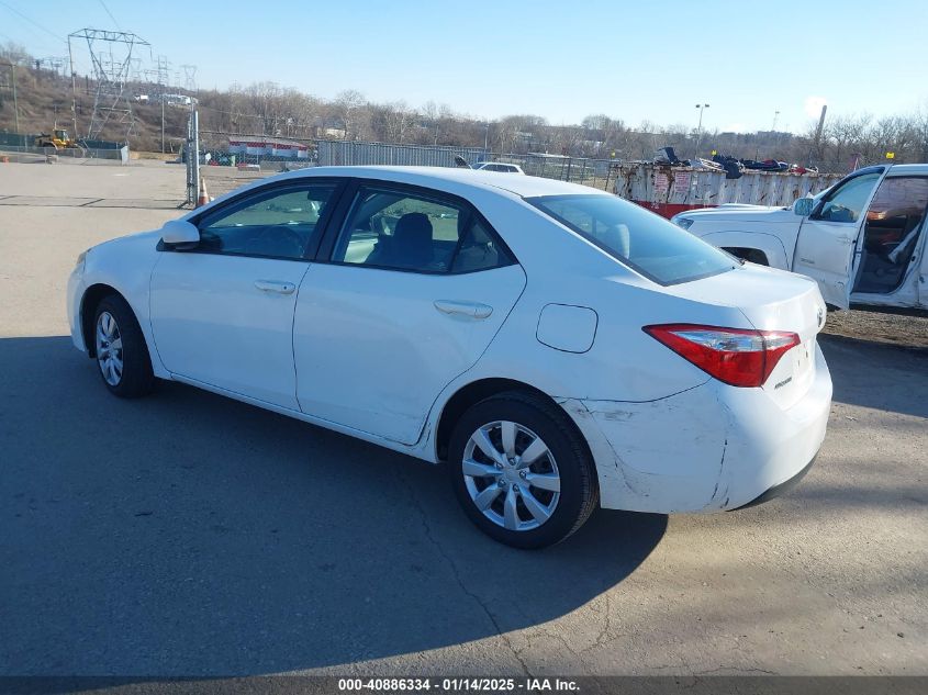 VIN 5YFBURHE3FP204646 2015 Toyota Corolla, LE no.3