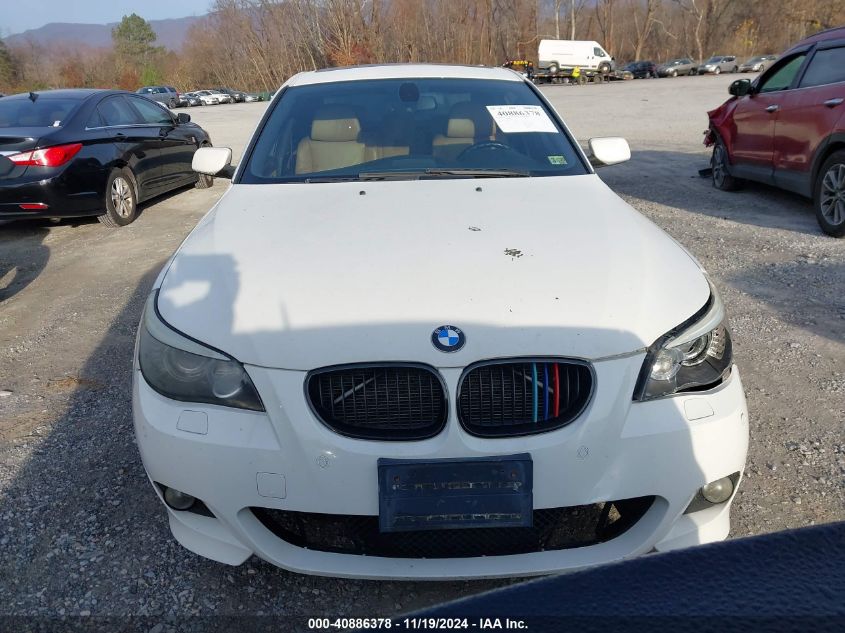 2010 BMW 550I VIN: WBANW5C54ACT56277 Lot: 40886378