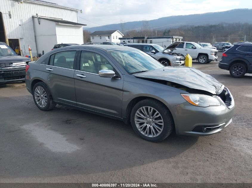 2012 Chrysler 200 Limited VIN: 1C3CCBCB1CN120981 Lot: 40886397