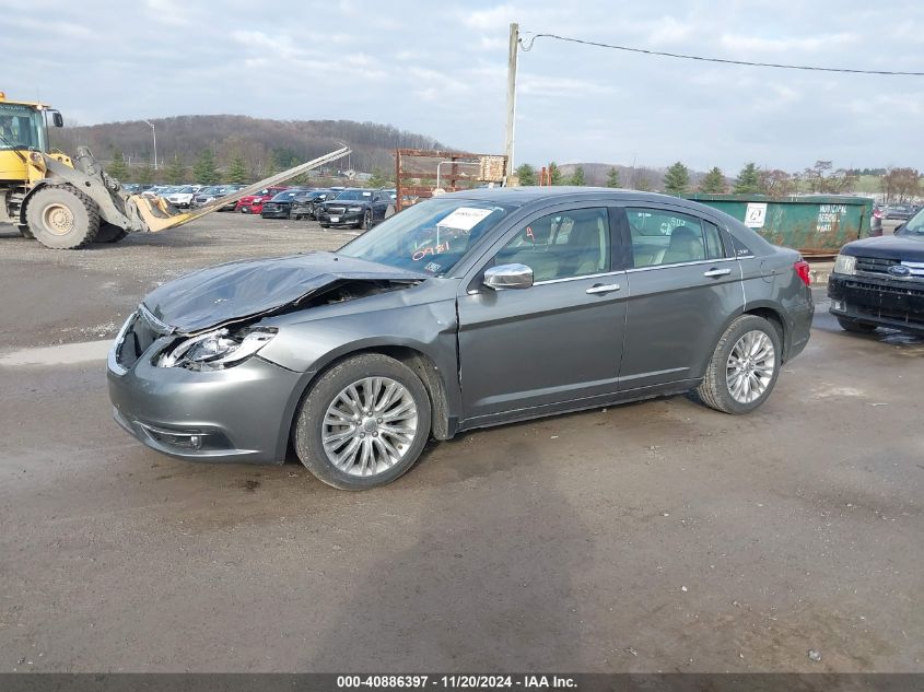 2012 Chrysler 200 Limited VIN: 1C3CCBCB1CN120981 Lot: 40886397