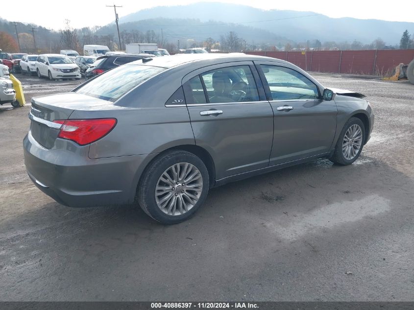 2012 Chrysler 200 Limited VIN: 1C3CCBCB1CN120981 Lot: 40886397