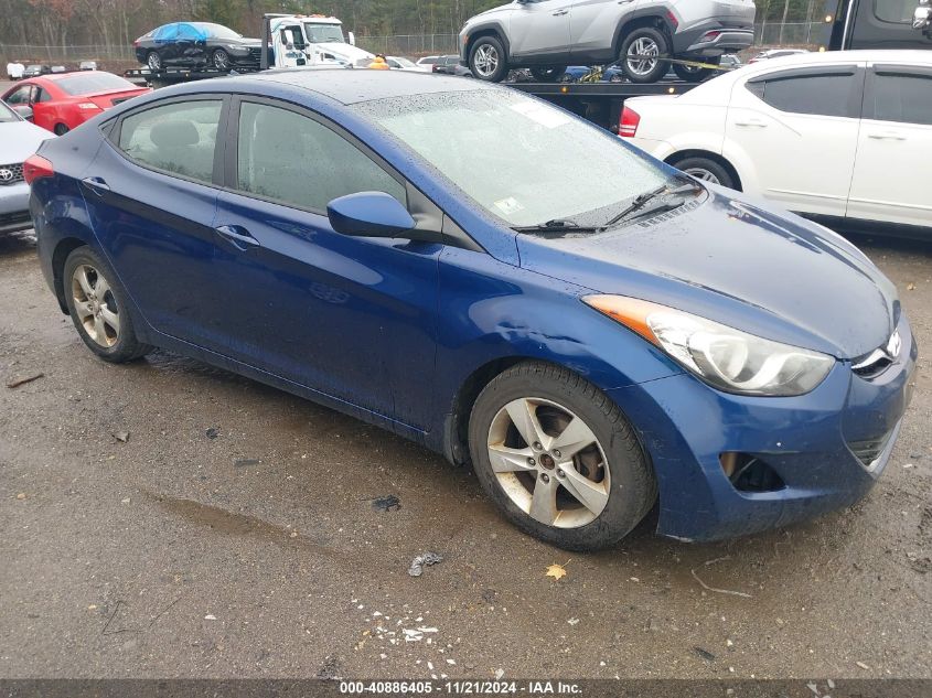 2013 Hyundai Elantra Gls VIN: KMHDH4AE9DU784085 Lot: 40886405