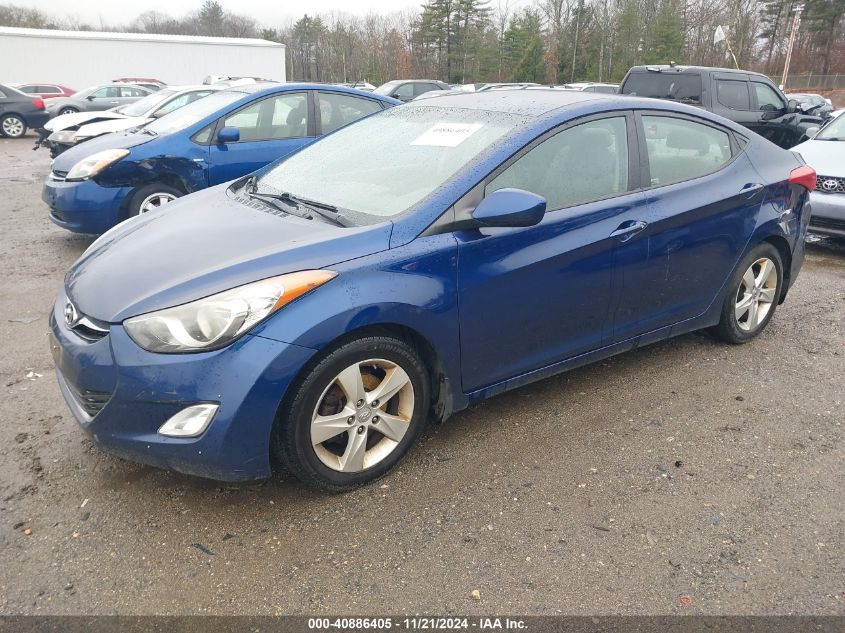 2013 Hyundai Elantra Gls VIN: KMHDH4AE9DU784085 Lot: 40886405