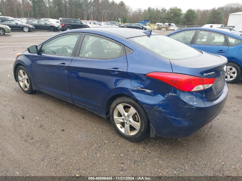 2013 Hyundai Elantra Gls VIN: KMHDH4AE9DU784085 Lot: 40886405