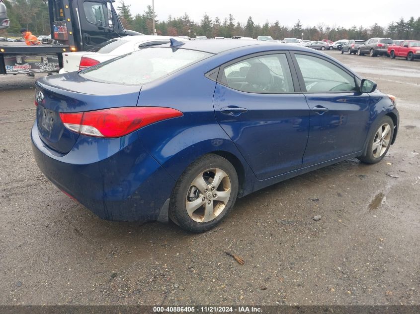 2013 Hyundai Elantra Gls VIN: KMHDH4AE9DU784085 Lot: 40886405