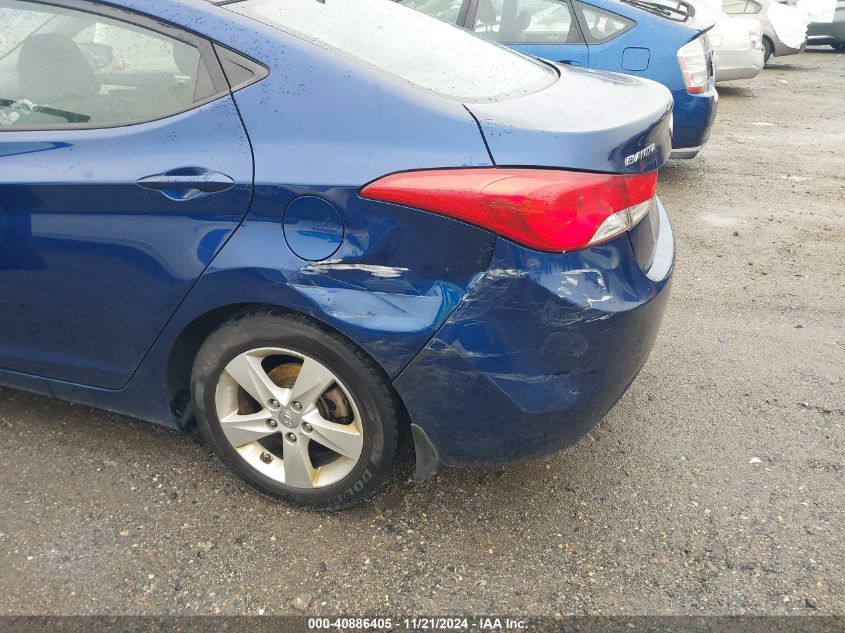 2013 Hyundai Elantra Gls VIN: KMHDH4AE9DU784085 Lot: 40886405