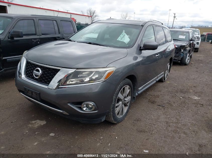 2015 Nissan Pathfinder Platinum VIN: 5N1AR2MM0FC628985 Lot: 40886413