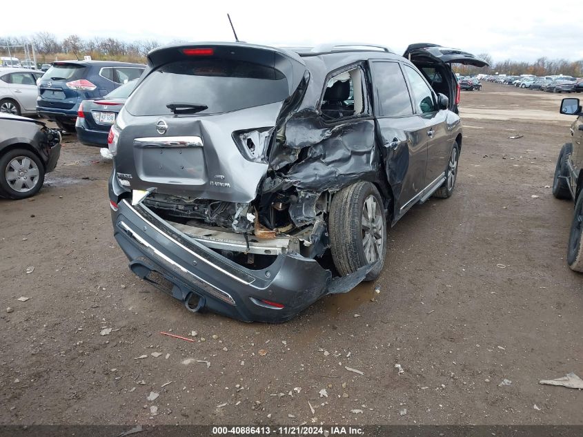 2015 Nissan Pathfinder Platinum VIN: 5N1AR2MM0FC628985 Lot: 40886413