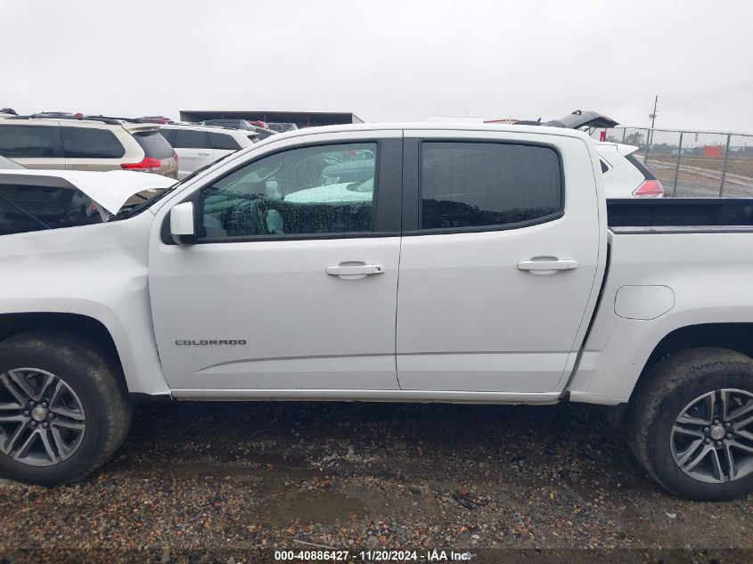 2021 Chevrolet Colorado 4Wd Short Box Wt VIN: 1GCGTBEN3M1192861 Lot: 40886427