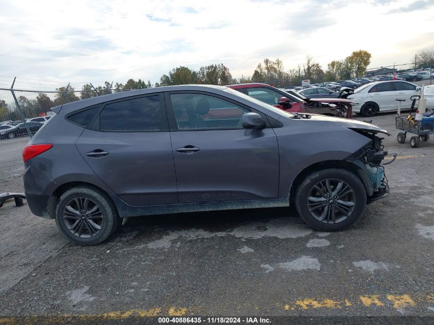 2015 Hyundai Tucson Gls VIN: KM8JTCAF6FU970982 Lot: 40886435