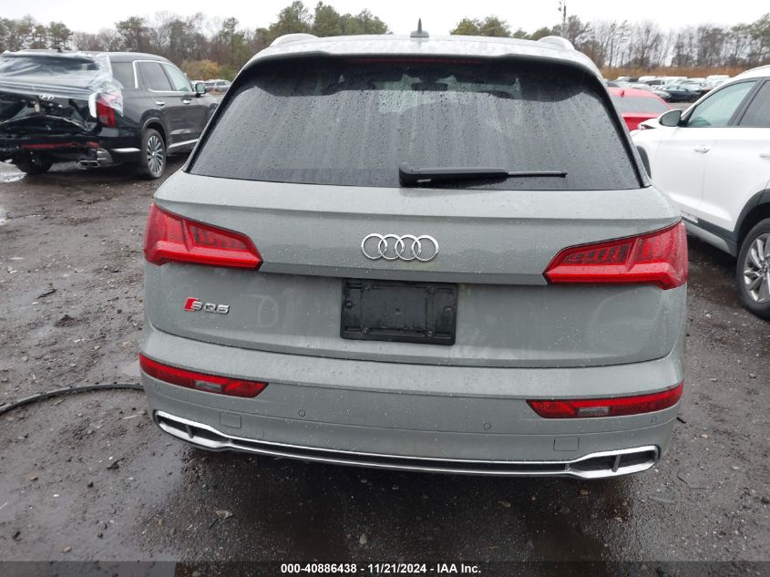 2019 Audi Sq5 3.0T Premium VIN: WA1B4AFY0K2138249 Lot: 40886438