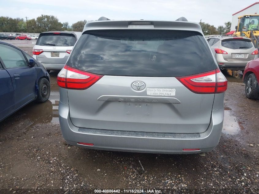 2015 Toyota Sienna Le 8 Passenger VIN: 5TDKK3DC8FS611733 Lot: 40886442