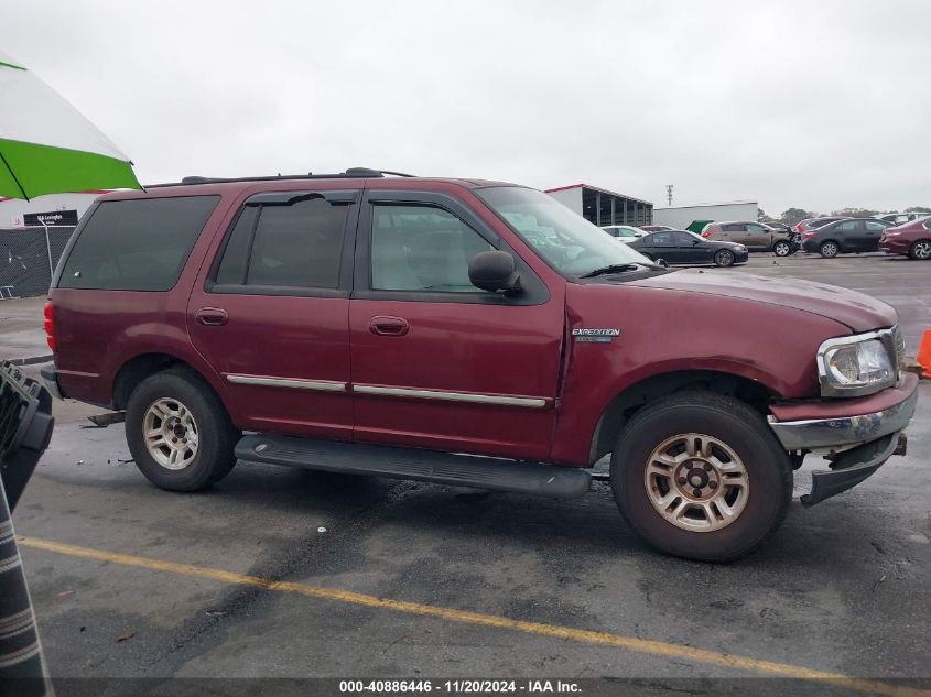 2001 Ford Expedition Xlt VIN: 1FMRU15WX1LA02249 Lot: 40886446