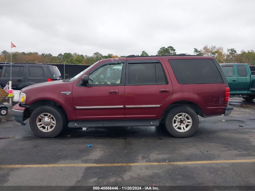 2001 Ford Expedition Xlt VIN: 1FMRU15WX1LA02249 Lot: 40886446