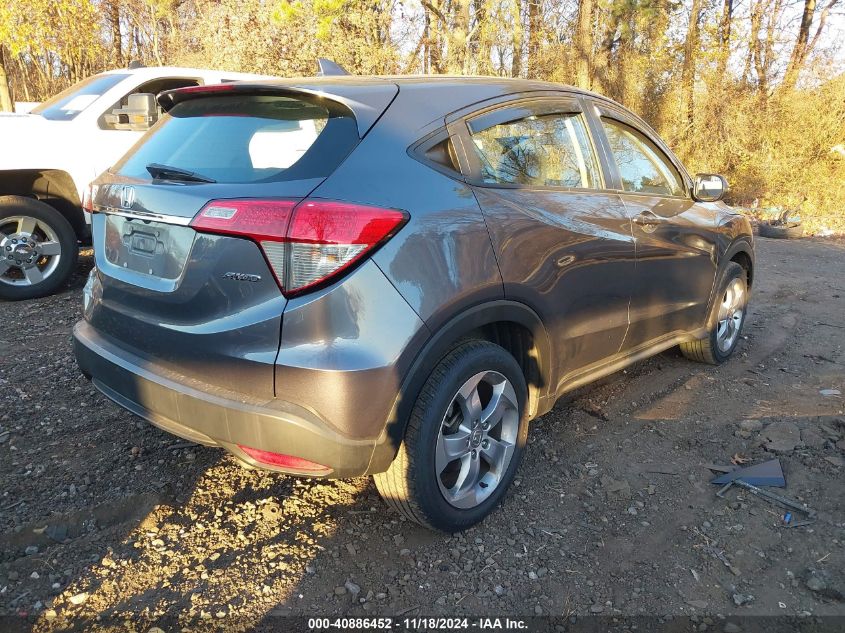 VIN 3CZRU6H37KG708736 2019 Honda HR-V, LX no.4