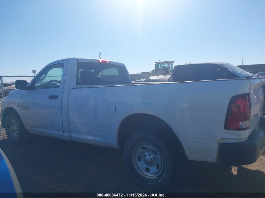 2017 Ram 1500 Tradesman 4X2 8' Box VIN: 3C6JR6DTXHG613503 Lot: 40886472