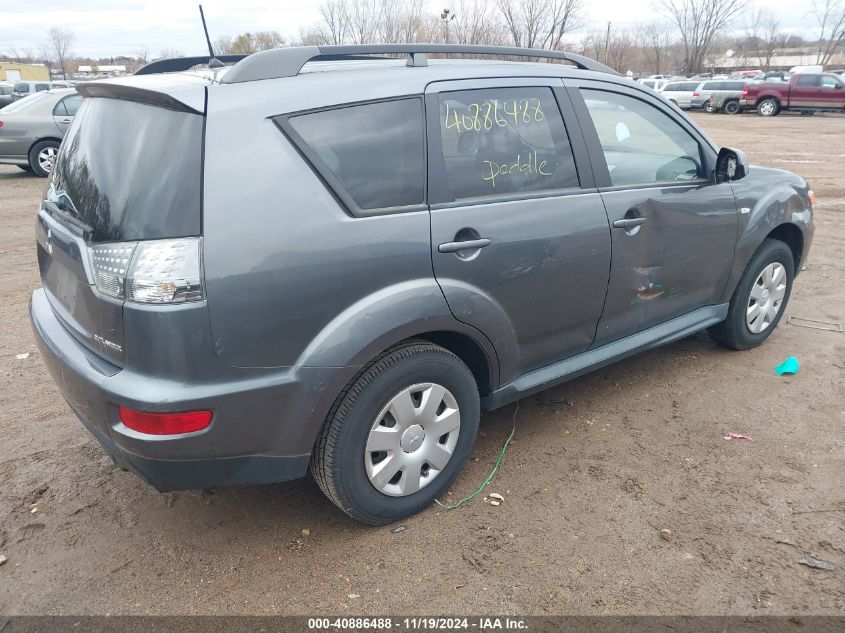 2011 Mitsubishi Outlander Es VIN: JA4AS2AW5BU026192 Lot: 40886488