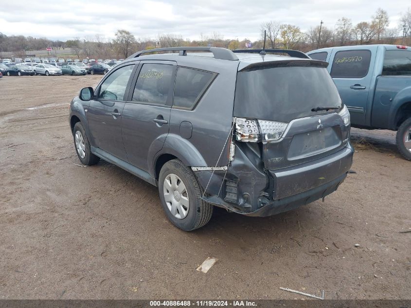 2011 Mitsubishi Outlander Es VIN: JA4AS2AW5BU026192 Lot: 40886488