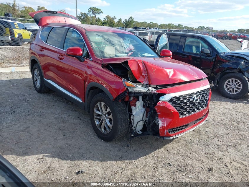 VIN 5NMS23AD3KH101395 2019 HYUNDAI SANTA FE SE