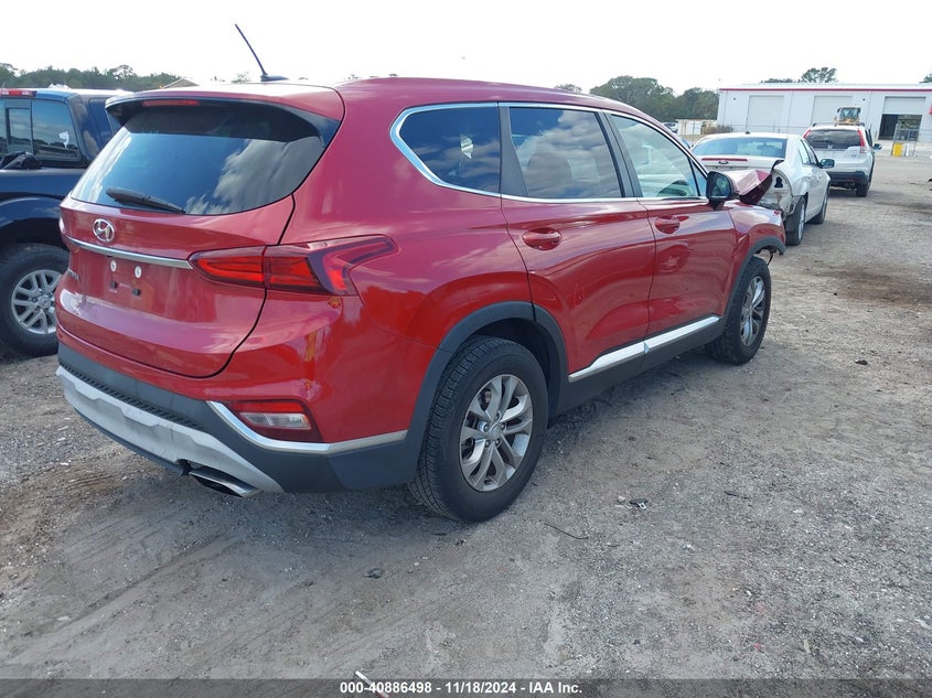 VIN 5NMS23AD3KH101395 2019 HYUNDAI SANTA FE SE