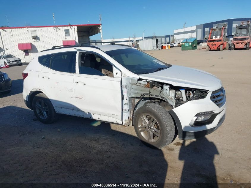 2018 Hyundai Santa Fe Sport 2.4L VIN: 5XYZU3LB7JG543318 Lot: 40886514