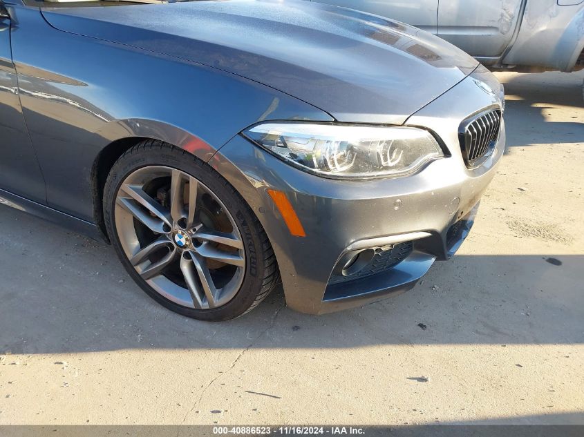 2018 BMW 230I VIN: WBA2J1C5XJVD09384 Lot: 40886523