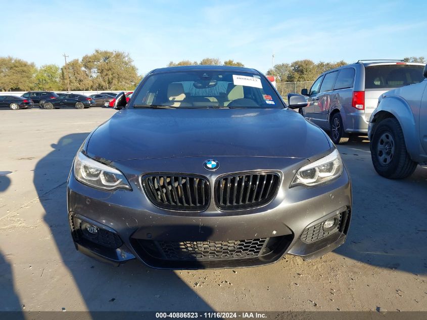 2018 BMW 230I VIN: WBA2J1C5XJVD09384 Lot: 40886523