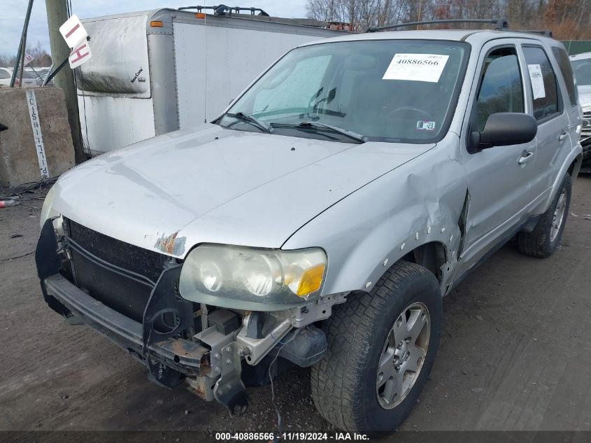 2005 Ford Escape Limited VIN: 1FMYU94105KA62956 Lot: 40886566