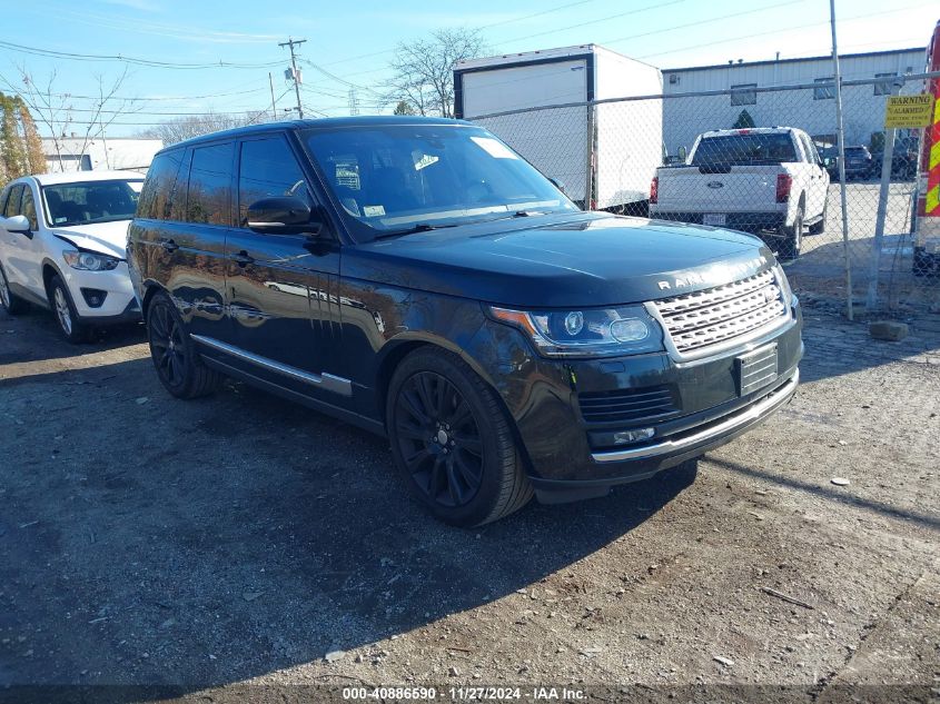 VIN SALGS2FE9HA328233 2017 Land Rover Range Rover,... no.1