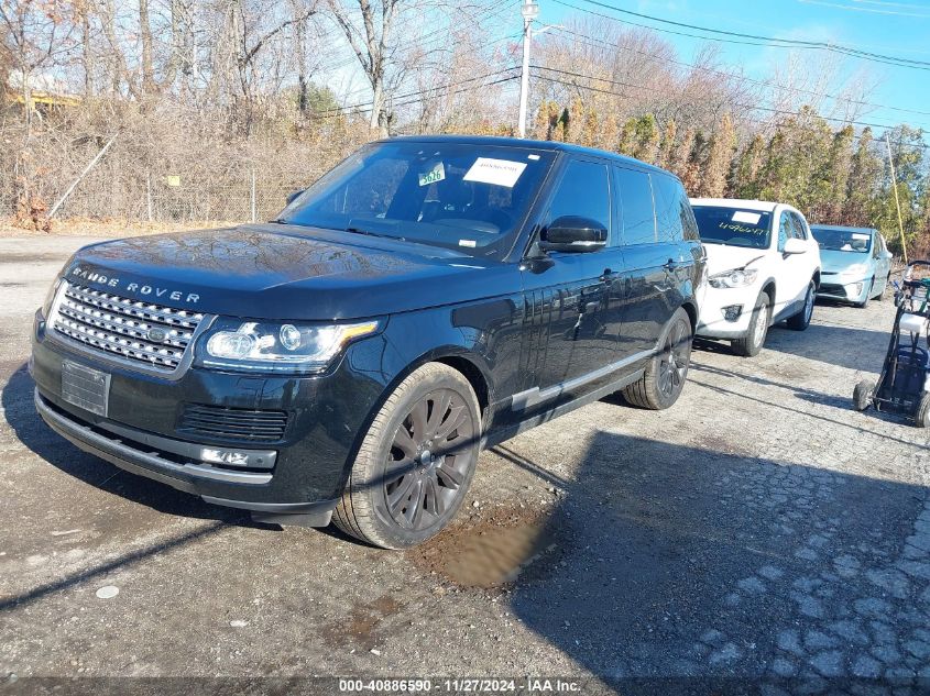 VIN SALGS2FE9HA328233 2017 Land Rover Range Rover,... no.2