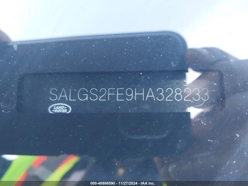 VIN SALGS2FE9HA328233 2017 Land Rover Range Rover,... no.9