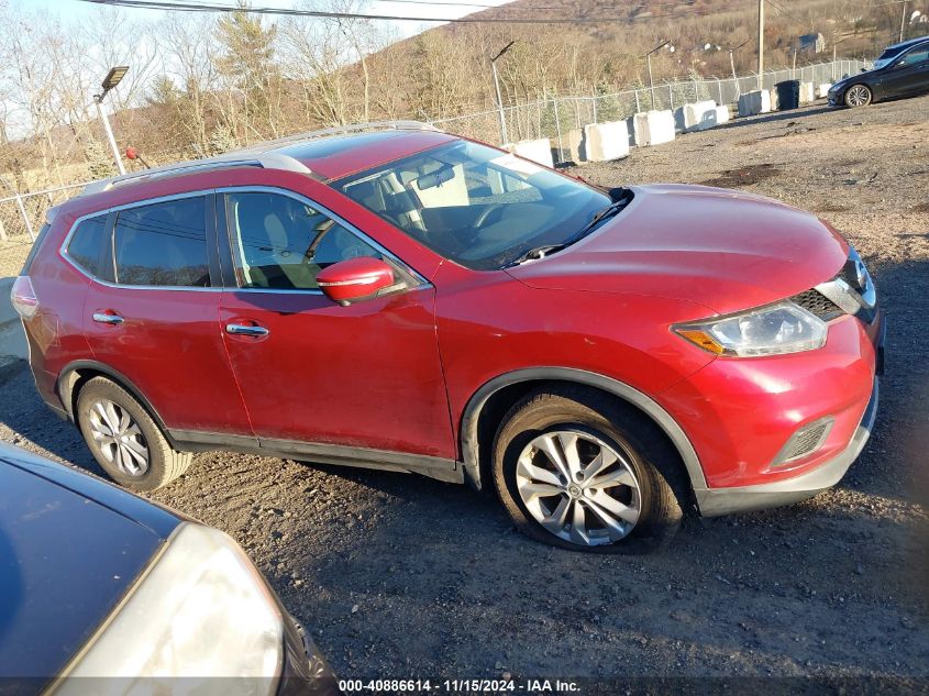 2015 Nissan Rogue Sv VIN: 5N1AT2MV2FC893837 Lot: 40886614