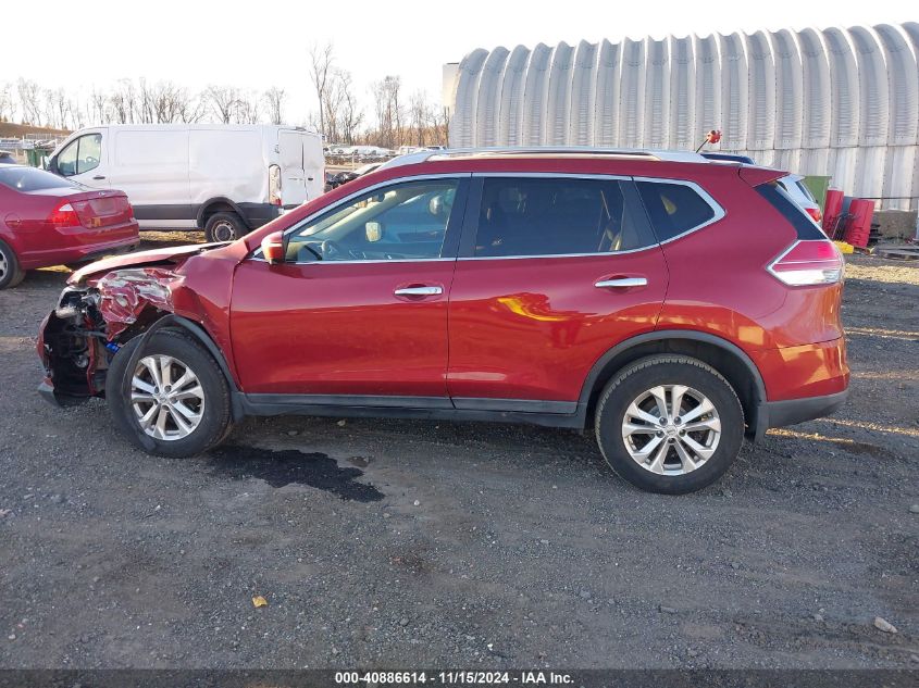 2015 Nissan Rogue Sv VIN: 5N1AT2MV2FC893837 Lot: 40886614