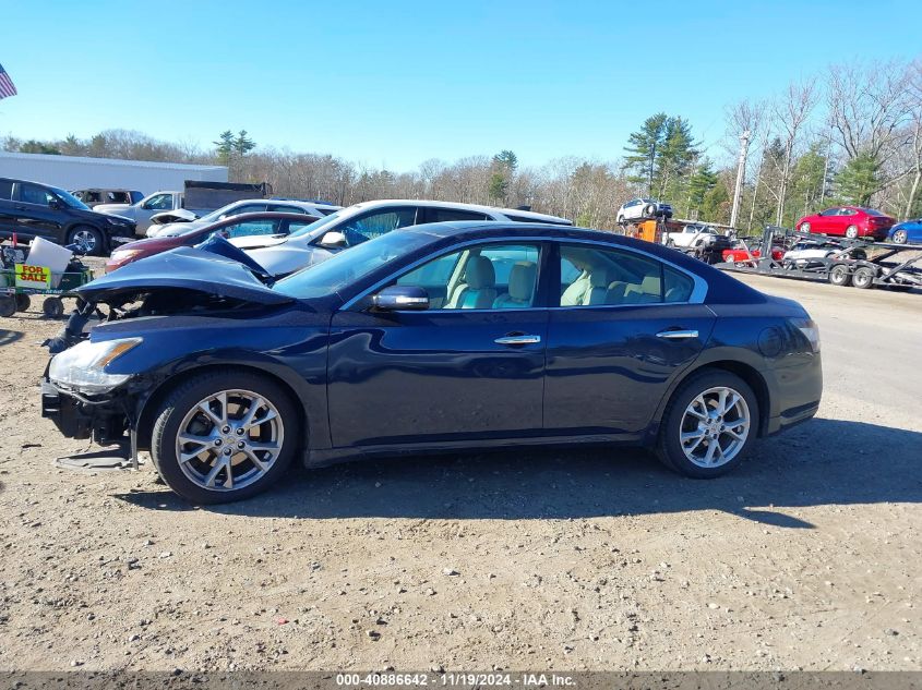 2014 Nissan Maxima 3.5 Sv VIN: 1N4AA5APXEC473670 Lot: 40886642