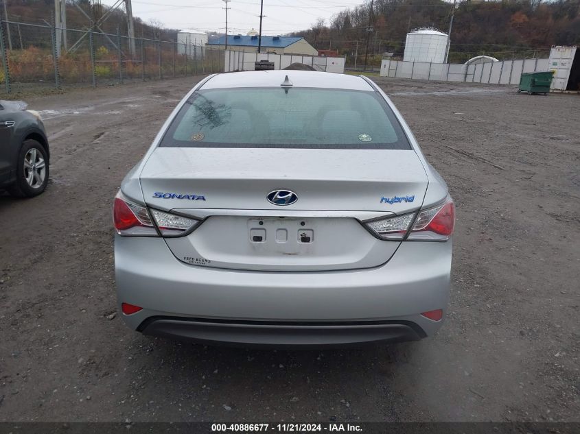 2014 Hyundai Sonata Hybrid VIN: KMHEC4A49EA113710 Lot: 40886677