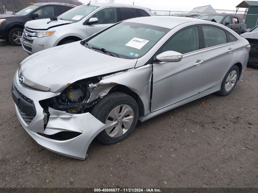 2014 Hyundai Sonata Hybrid VIN: KMHEC4A49EA113710 Lot: 40886677