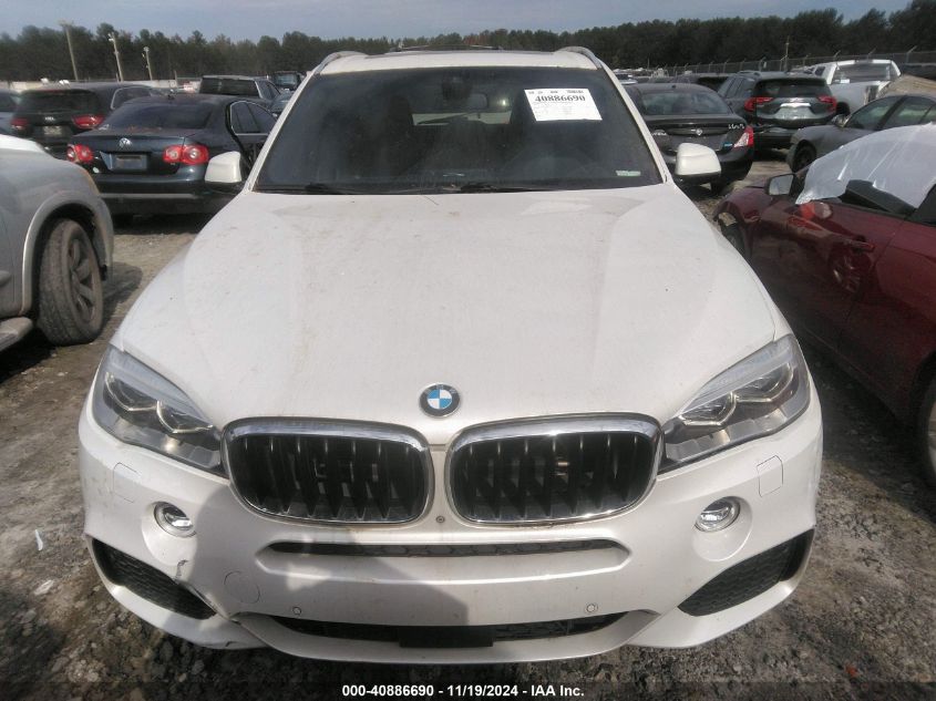 2015 BMW X5 xDrive35I VIN: 5UXKR0C53F0K67162 Lot: 40886690