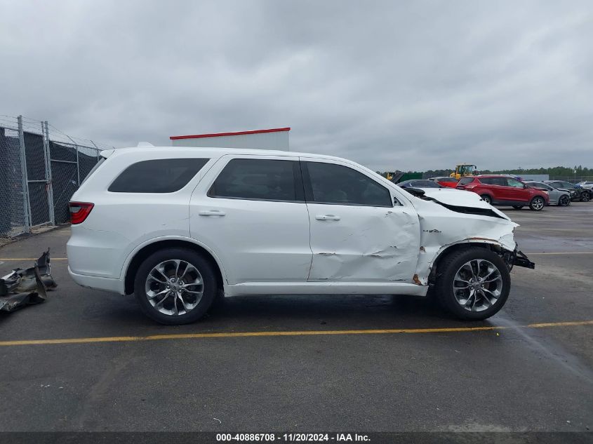 2020 Dodge Durango R/T Rwd VIN: 1C4SDHCT5LC116265 Lot: 40886708