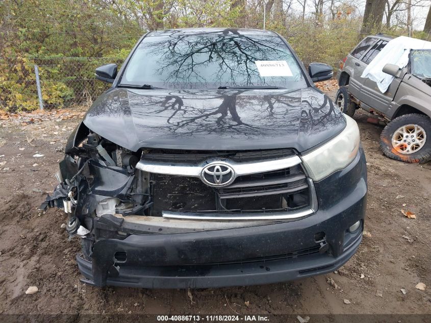 2015 Toyota Highlander Le Plus V6 VIN: 5TDBKRFH2FS182620 Lot: 40886713