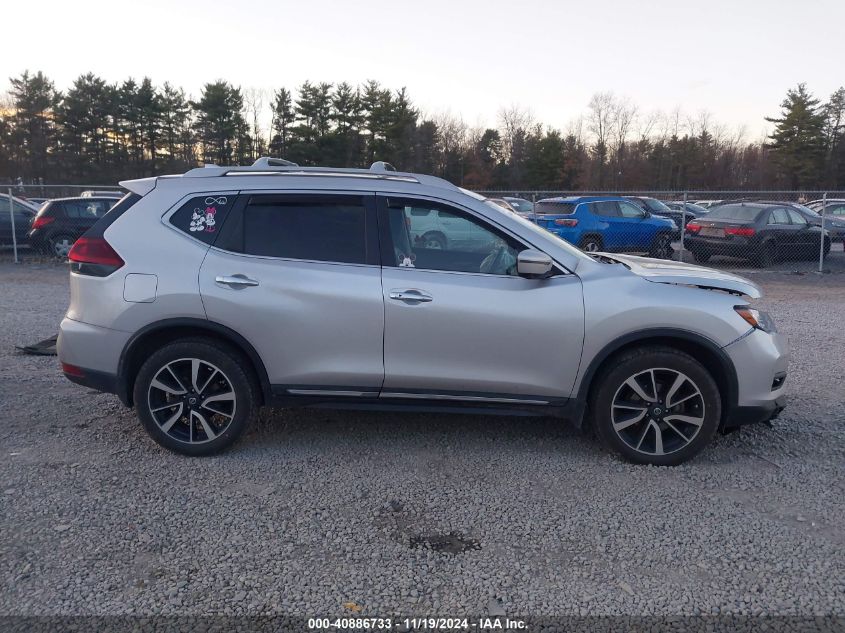 2020 Nissan Rogue Sl Intelligent Awd VIN: 5N1AT2MV9LC753490 Lot: 40886733