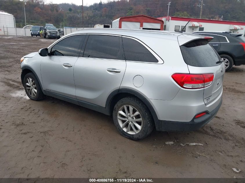 VIN 5XYPGDA56HG308002 2017 KIA Sorento, Lx V6 no.3