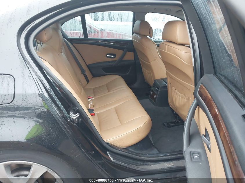 2008 BMW 535I VIN: WBANW13568CN57245 Lot: 40886756