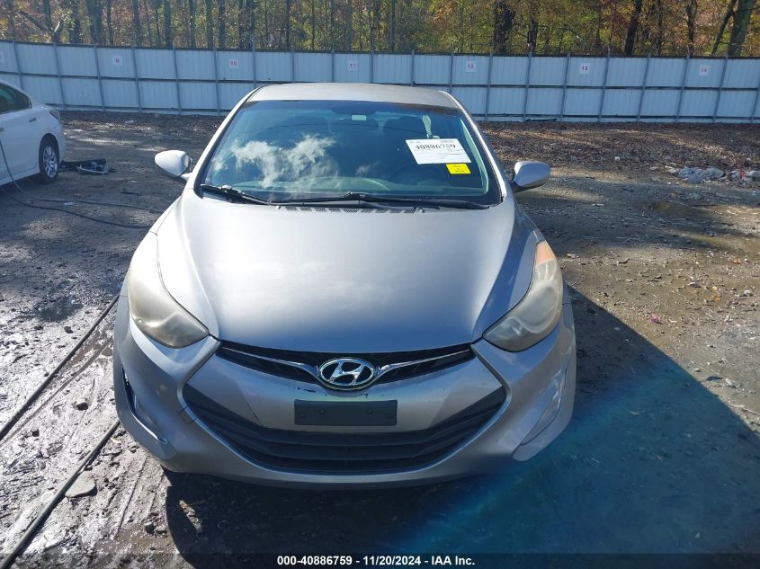 2013 Hyundai Elantra Gs VIN: KMHDH6AE2DU016878 Lot: 40886759