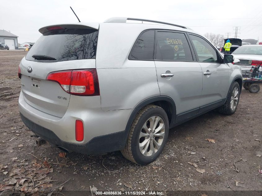 VIN 5XYKU4A7XFG588668 2015 KIA Sorento, Ex V6 no.4