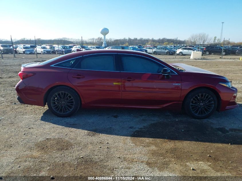 2019 Toyota Avalon Hybrid Xse VIN: 4T1B21FB2KU005046 Lot: 40886844