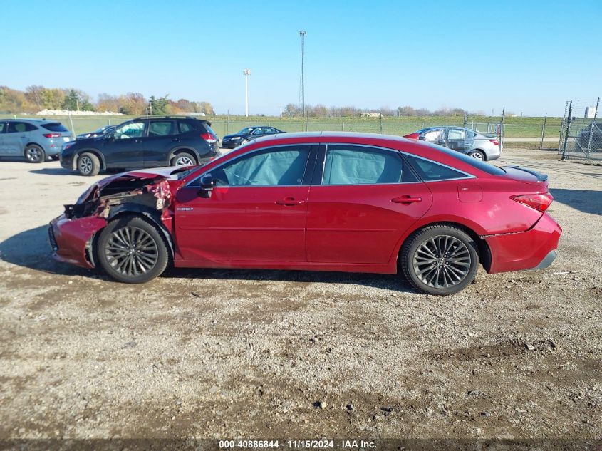 2019 Toyota Avalon Hybrid Xse VIN: 4T1B21FB2KU005046 Lot: 40886844